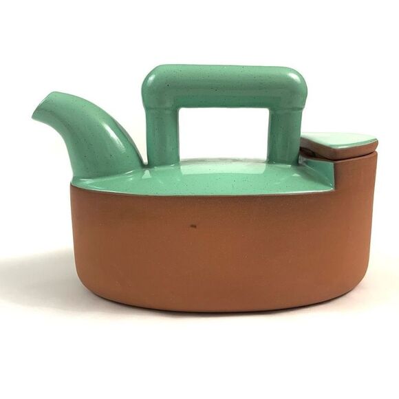 ESHELMAN POTTERY Oval Teapot - Picture 2 of 12